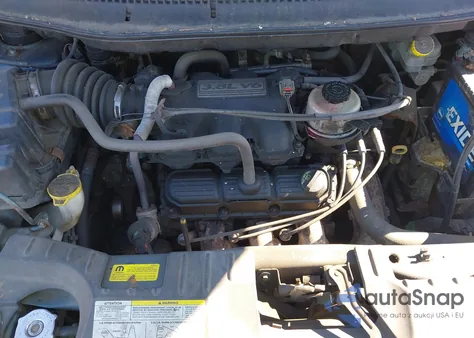 2005 Dodge Grand Caravan Sxt из США, поврежденный, VIN 2D4GP44L95R574103